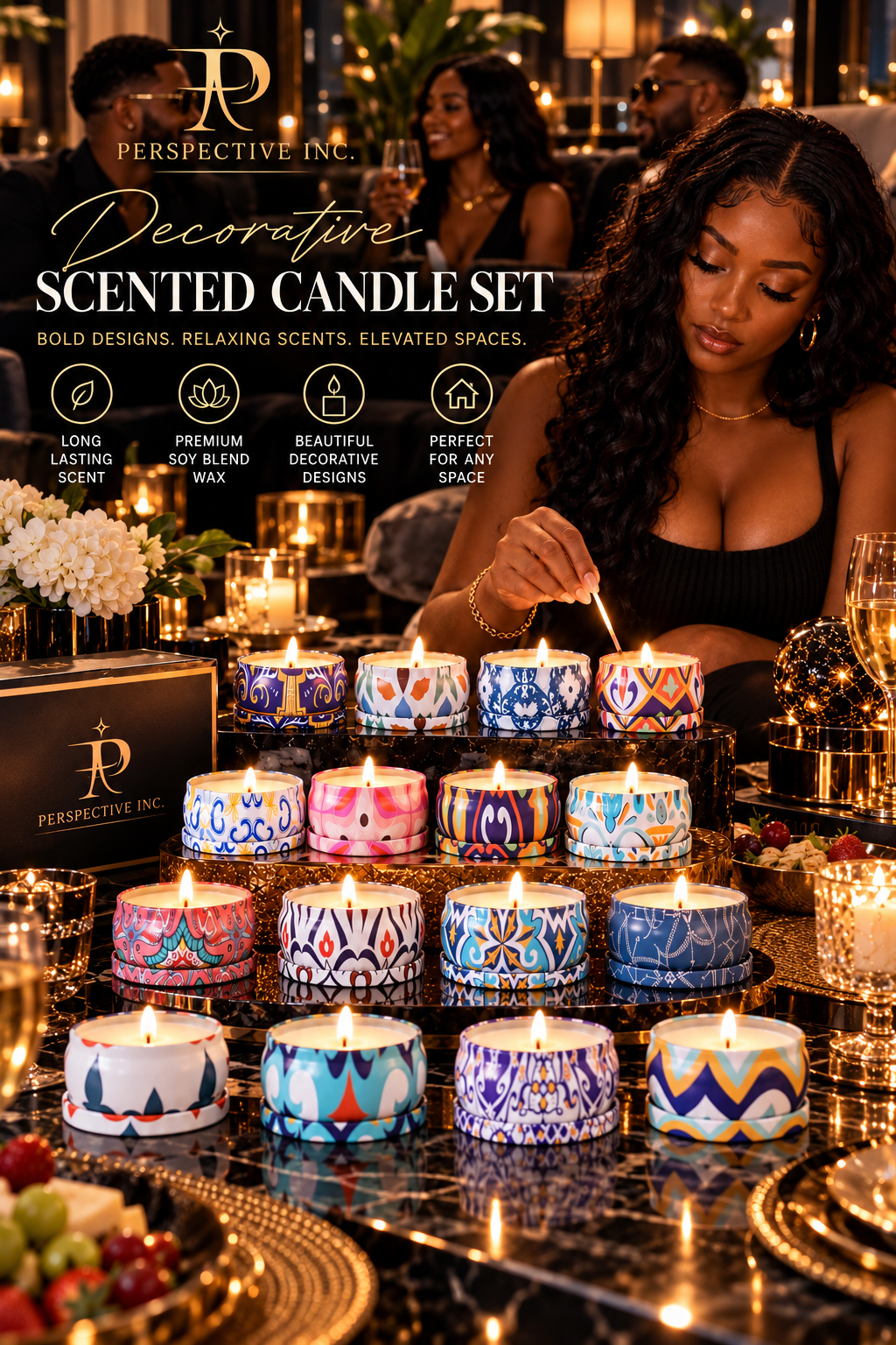 16 Pack Scented Candles 2.5 oz Natural Soy Wax Candles Gift Set for Woman Aromatherapy Candles for Valentines Day Mothers Day Anniversary